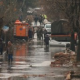 Болгарское село Бисер затоплено в результате прорыва плотины